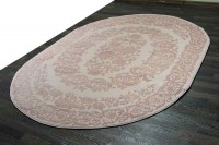 Ковер fendi-13803a-pink-oval